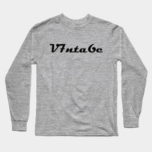 Vintage T Long Sleeve T-Shirt